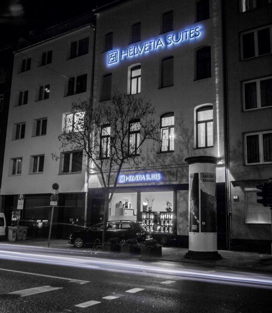 Helvetia Suites Düsseldorf Exterior foto