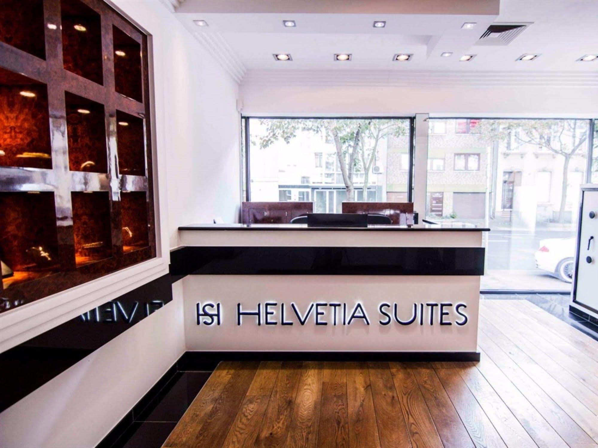 Helvetia Suites Düsseldorf Exterior foto